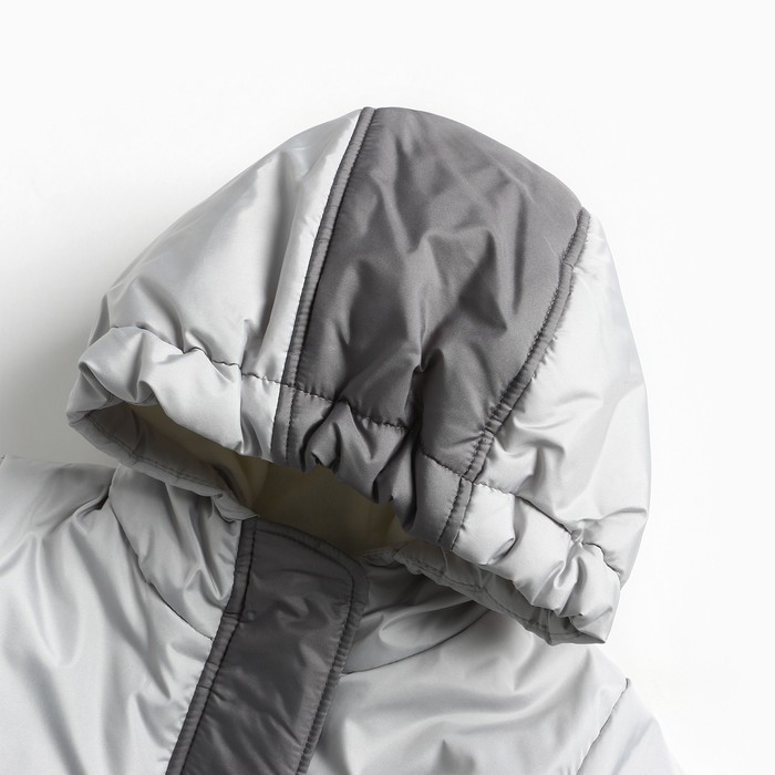 фото Комплект (куртка/полукомбинезон) детский, цвет жемчуг/серый, рост 98 см моему малышу