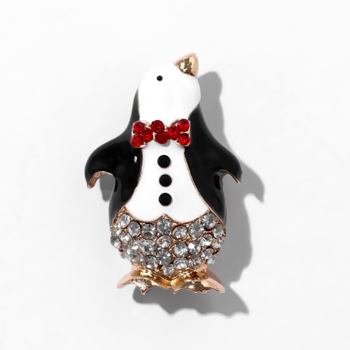 Брошь «Мистер Пингвин», цветная в золоте мистер пингвин и утраченное сокровище смит а