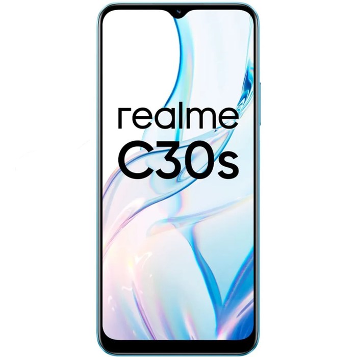 

Смартфон Realme C30s, 6.5", 3 Гб, 64 Гб, 8Мп, 5Мп, microSD, 2sim, 5000мАч, синий