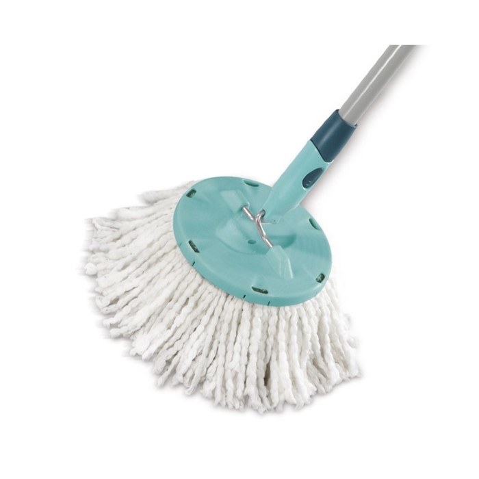 Насадка для швабры Leifheit Clean Twist Mop, 52096 насадка для швабры york mop magnetic 17х47 см