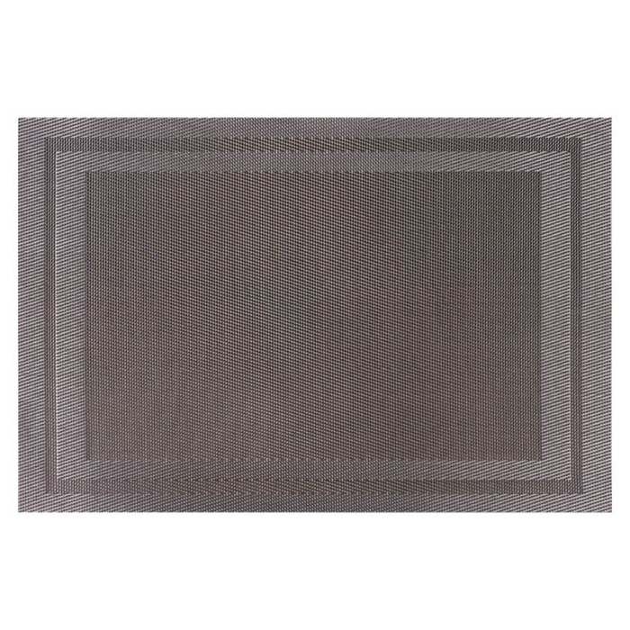 

Салфетка сервировочная Zapel Frame light silver stripe