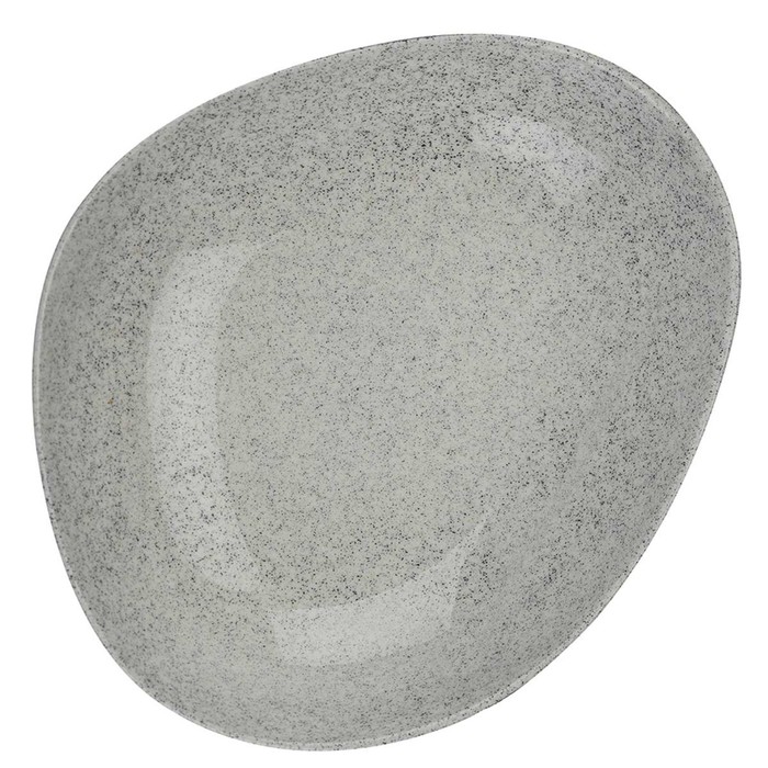 Тарелка глубокая Kutahya Porselen Galaxy, 20 см, цвет серый тарелка глубокая kutahya porselen panio 26 см