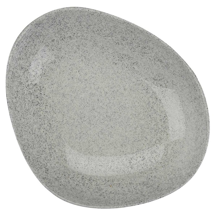 Тарелка глубокая Kutahya Porselen Galaxy, 25 см, цвет серый тарелка глубокая kutahya porselen panio 26 см