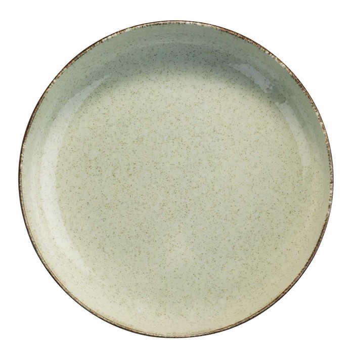 Тарелка глубокая Kutahya Porselen Pearl Mood, цвет зелёный цена и фото