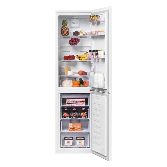 фото Холодильник beko rcnk335k00w, двухкамерный, класс а, 300 л, белый