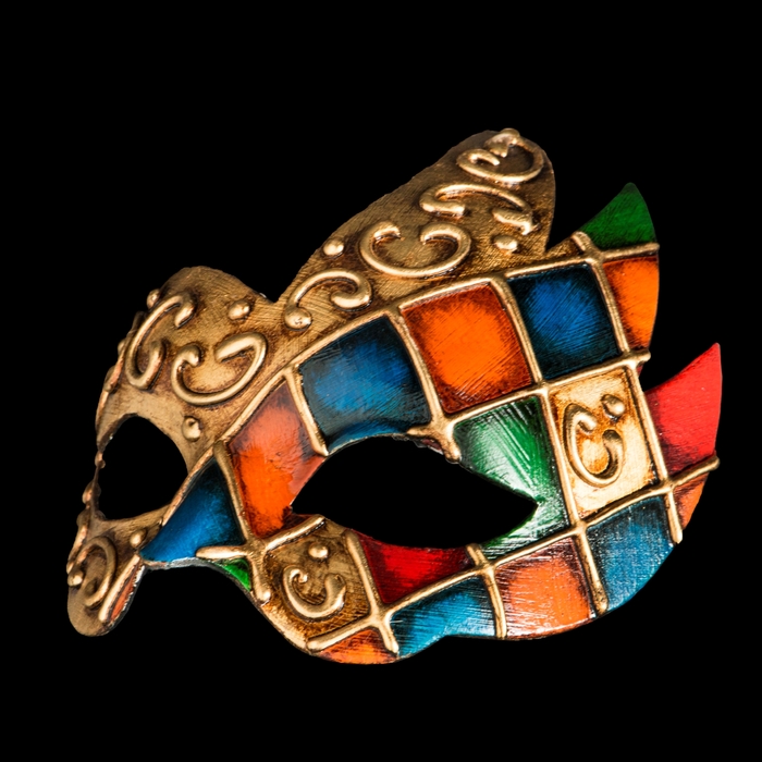 Маска Arlecchino Onda, Венеция