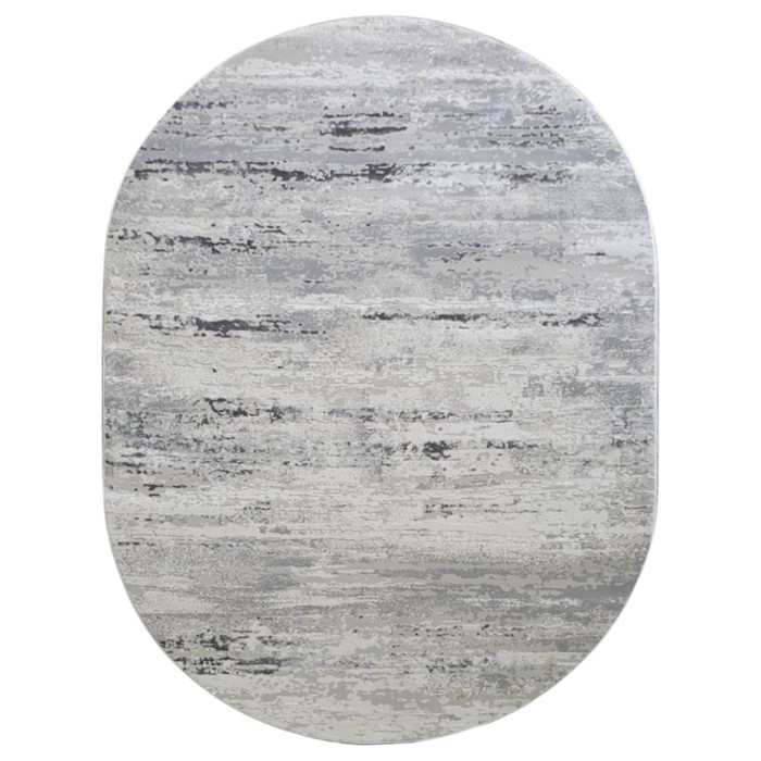 Ковёр овальный Amatis 36556A, размер 300x400 см, цвет grey / grey