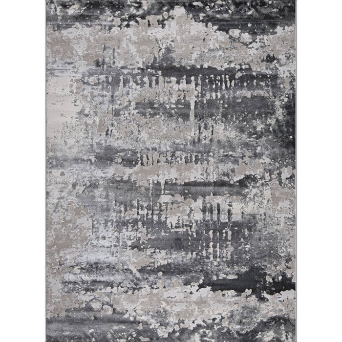 

Ковёр прямоугольный Amatis 38272A, размер 150x230 см, цвет grey / l.grey