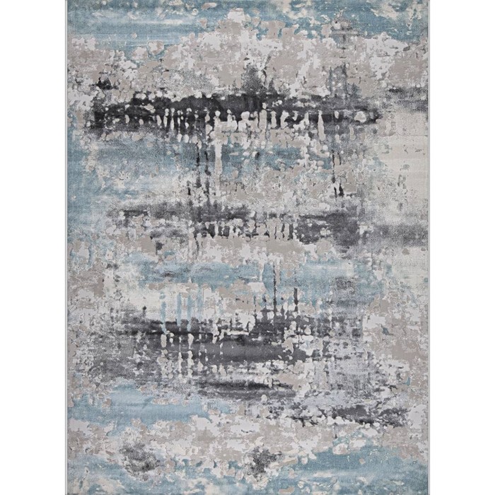 

Ковёр прямоугольный Amatis 38272A, размер 200x290 см, цвет blue / l.grey