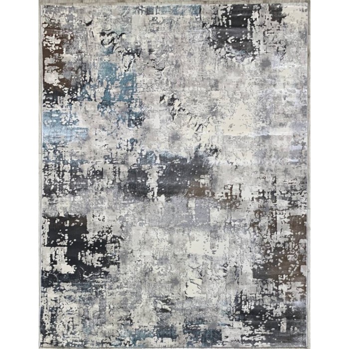 

Ковёр прямоугольный Amber N0072A, размер 150x300 см, цвет grey / blue