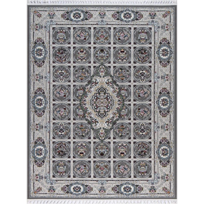 

Ковёр прямоугольный Isabella 38529A, размер 300x500 см, цвет grey ckm / grey ckm