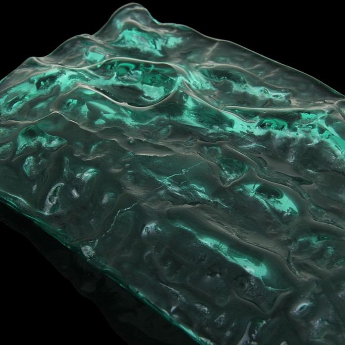 Блюдо "Морские глубины", зеленое