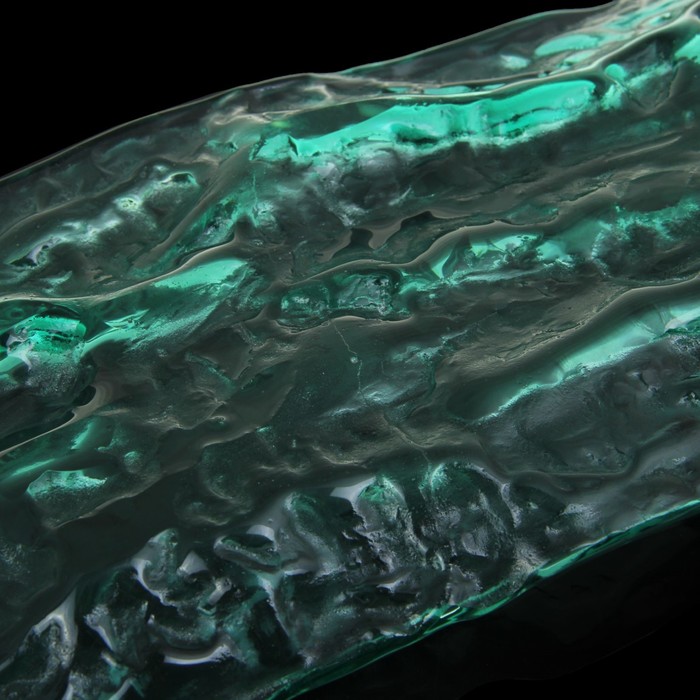 Блюдо "Морские глубины", зеленое