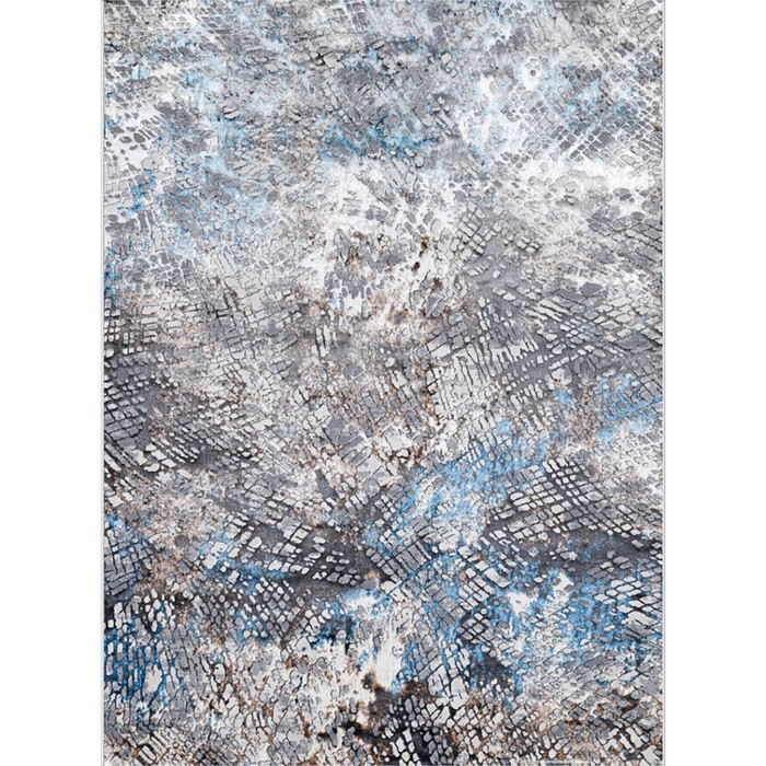 

Ковёр прямоугольный Roma 37883A, размер 150x400 см, цвет blue fls / beige fls