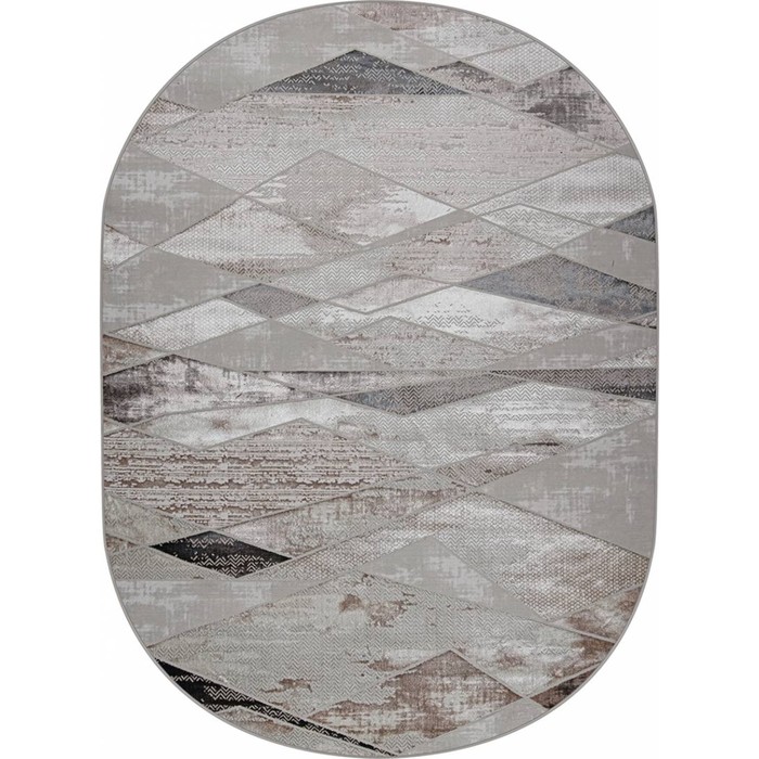 

Ковёр овальный Roma 37887B, размер 125x180 см, цвет beige fls / beige fl