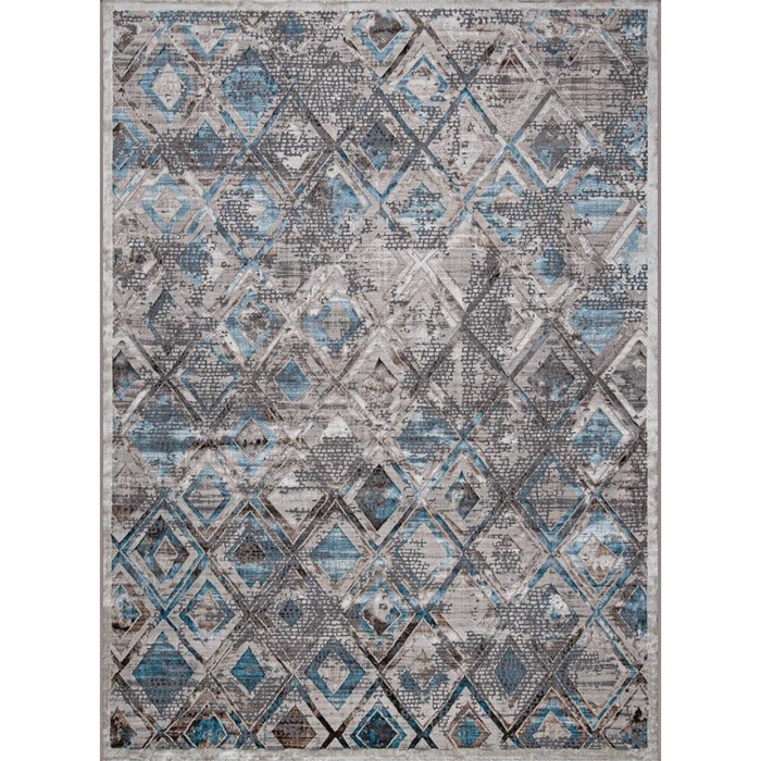 

Ковёр прямоугольный Roma 37910A, размер 125x180 см, цвет blue fls / beige fls