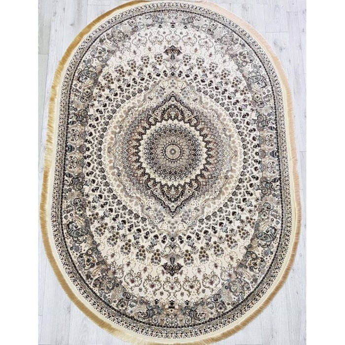 

Ковёр овальный Rubin 20058A, размер 125x180 см, цвет cream / cream