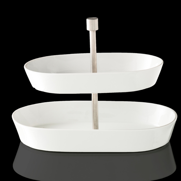 Фруктовница "Casual", двухуровневая