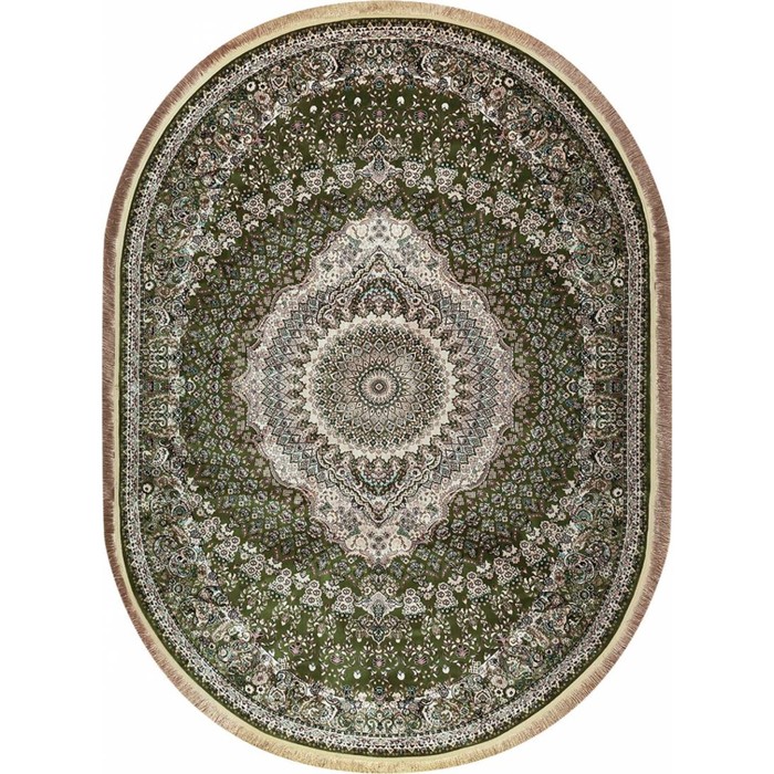 

Ковёр овальный Rubin 20058A, размер 300x400 см, цвет green / green