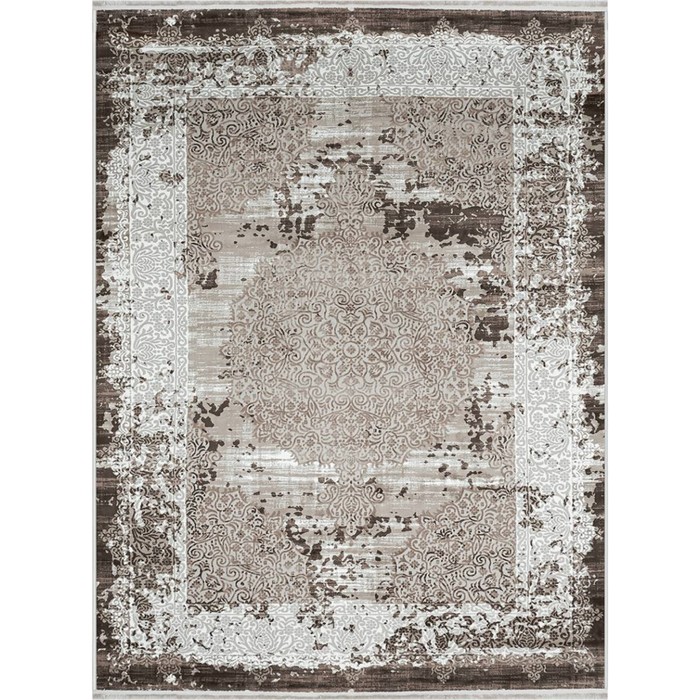 

Ковёр прямоугольный Sanat Viscon 36561C, размер 125x180 см, цвет brown / beige