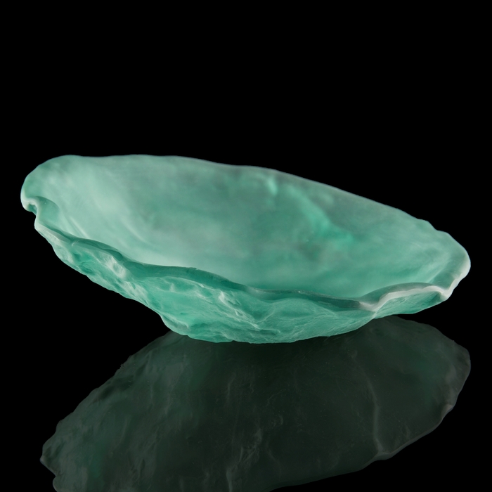 Блюдо для сервировки салата "Лазурный берег", матовое