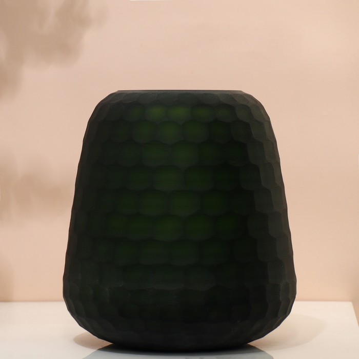 

Ваза "Сара" из зеленого стекла 22*20*20 см