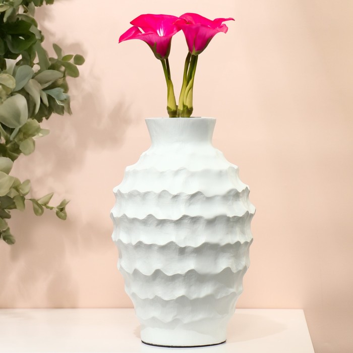 Ваза для цветов «Октавия» полистоун, 18 х 18 х 29 см ваза для цветов октавия полистоун 23 х 23 х 36 см