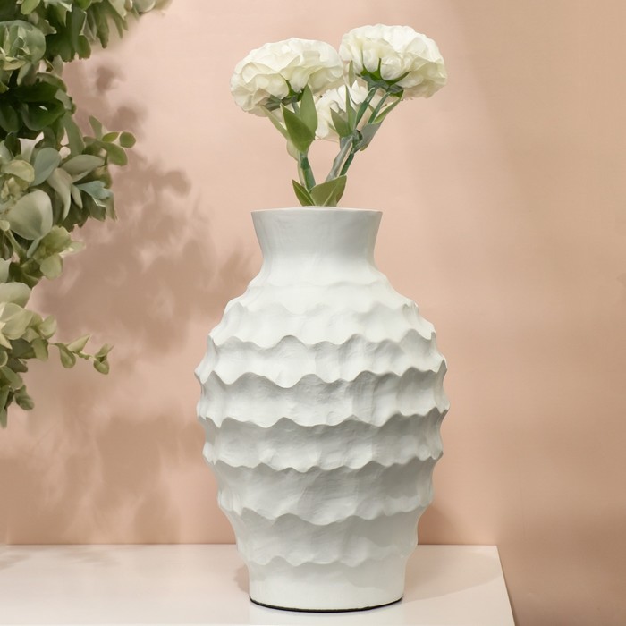 Ваза для цветов «Октавия» полистоун, 23 х 23 х 36 см ваза для цветов октавия полистоун 23 х 23 х 36 см