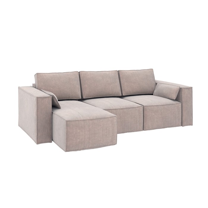 Угловой диван БАФИ К-3, романо мокко диван модульный лоу ткань романо мокко