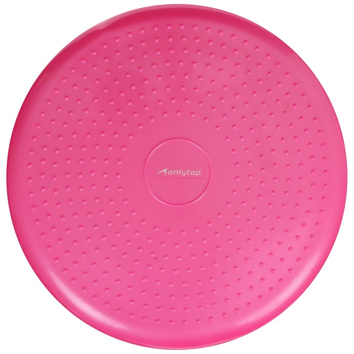 фото Подушка балансировочная, массажная, d=35 см, цвет розовый