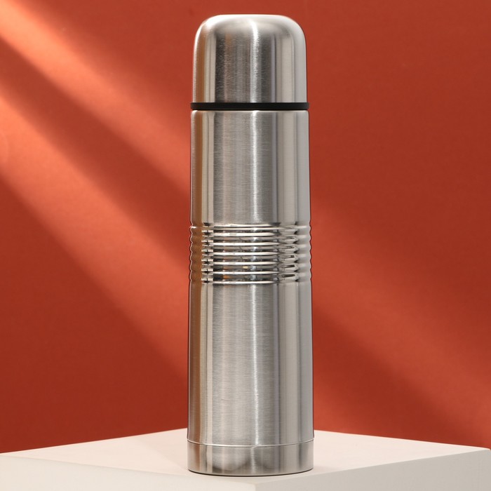 фото Термос mode forrest, рельефный, 500 мл, металл, сохраняет тепло 10-12 ч