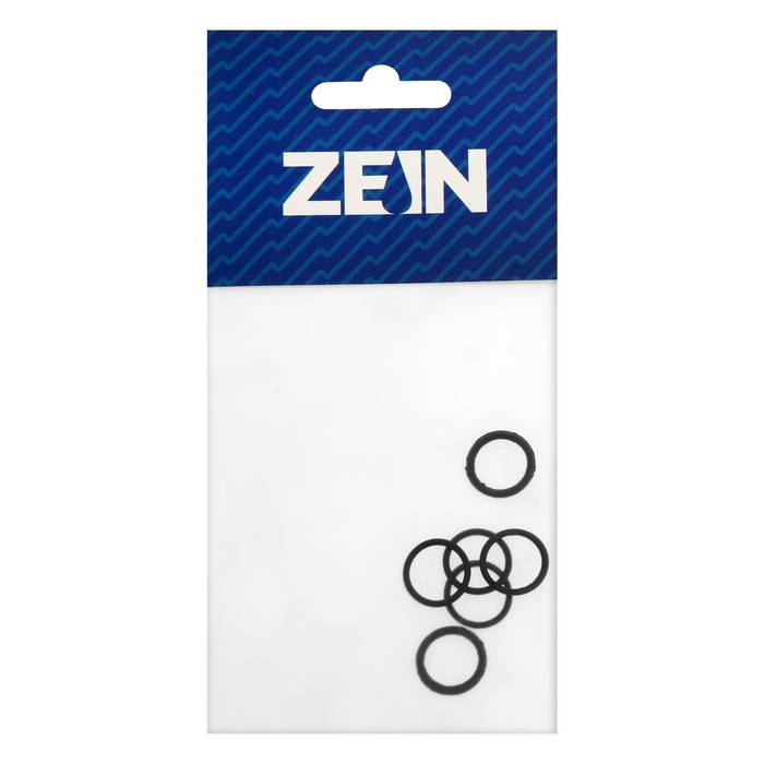 Кольцо штуцерное ZEIN, 20 мм, EPDM, для обжимных фитингов, набор 6 шт.