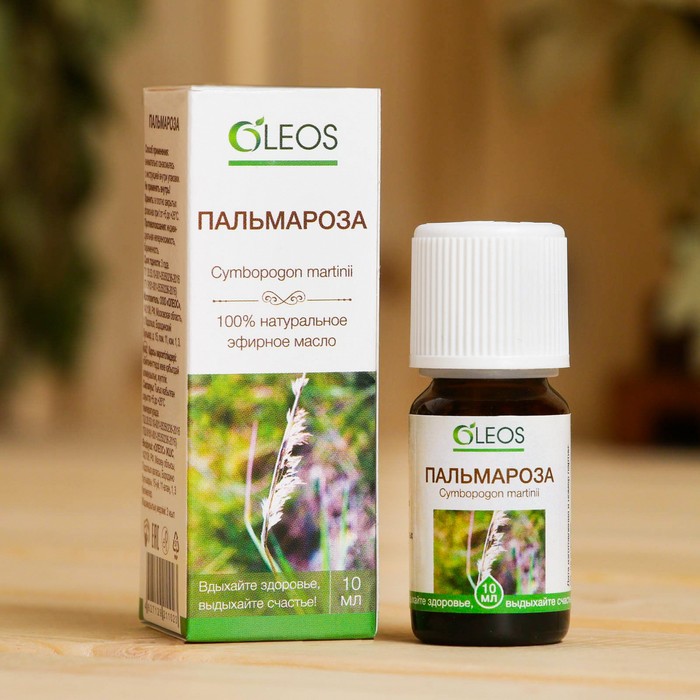 

Эфирное масло "Пальмароза" 10 мл Oleos