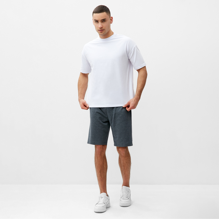 

Футболка мужская из органического хлопка MINAKU OVERSIZE FIT: цвет белый, р-р 46