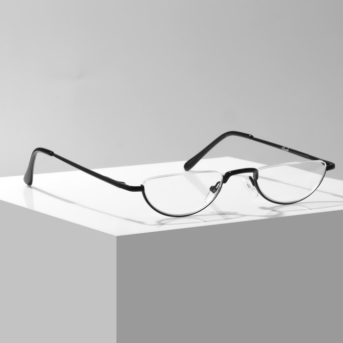 Готовые очки GA0060 (Цвет: C3 чёрный; диоптрия: +3,5; тонировка: Нет)