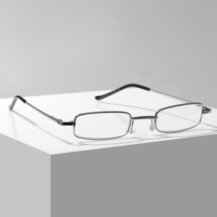 Готовые очки GA0127 класс А (Цвет: C3 серебряный; диоптрия: +3; тонировка: Нет)