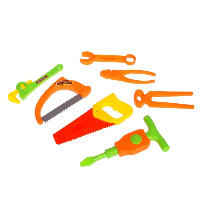 Набор инструментов "Юный слесарь", 7 элементов