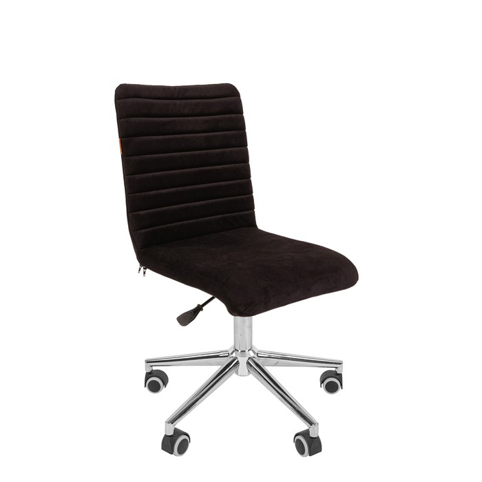 Кресло офисное Chairman 020 ткань, черное кресло офисное престиж самба черное ткань пластик металл