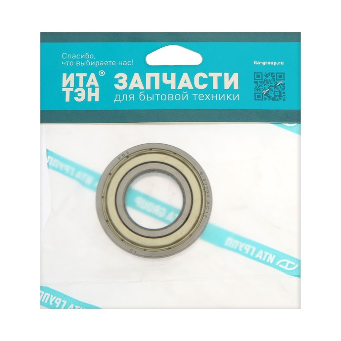 

Подшипник "ИТА" 6206-ZZ, 30х62х16 мм