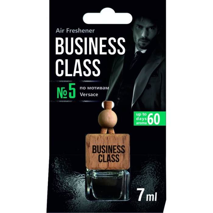 

Ароматизатор в машину Freshco of Business Class Cube №5, по мотивам Versace, подвесной флакон