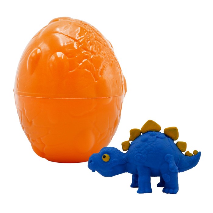 Коллекционная фигурка-сюрприз динозавра Crazy Dino Crack & Stretch, в яйце, МИКС фигурка crazy dino в яйце в непрозрачной упаковке сюрприз cd03