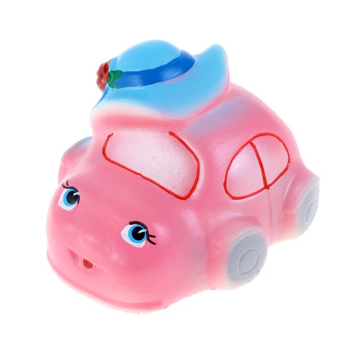 Резиновая игрушка "Машинка Шурочка", МИКС