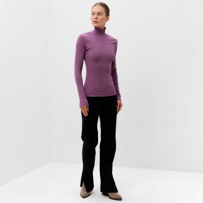 

Водолазка женская, цвет тёмно-бордовый, размер 46 (L)