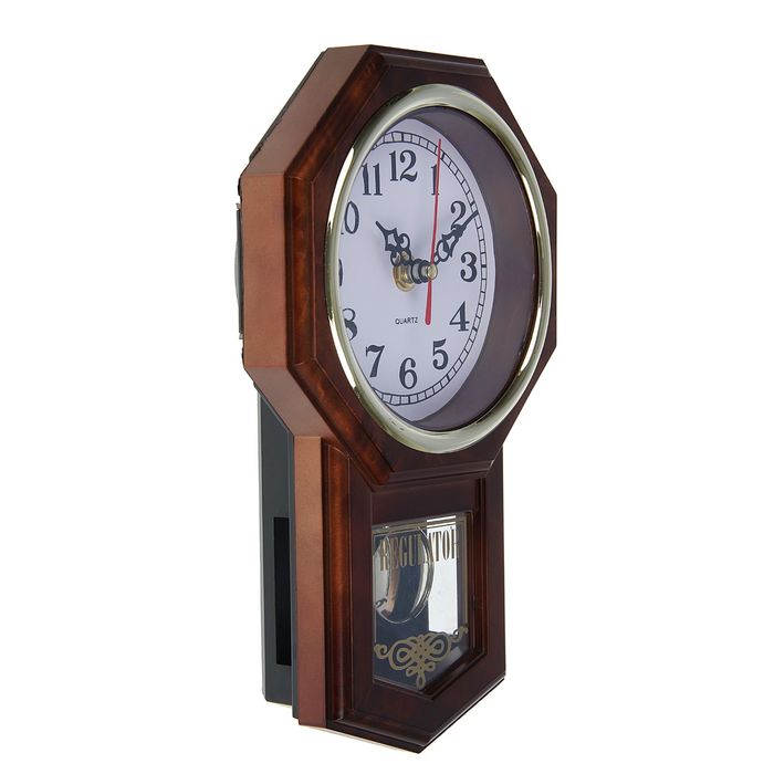 Часы настенные с маятником "Серия Элея. Многогранник", микс