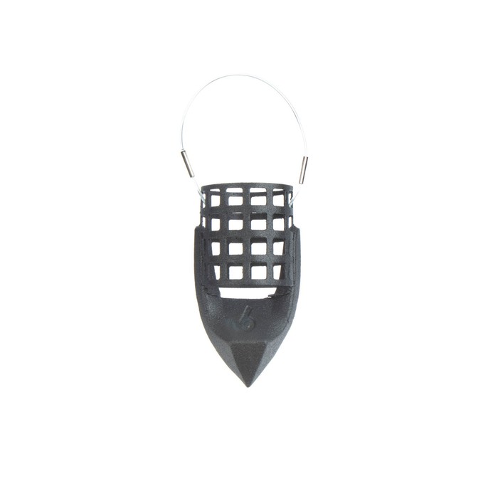 

Груз-кормушка металлическая X-FEEDER ME BULLET ARROW S PERFO, цвет Matt Black, 60 г, 20 мл
