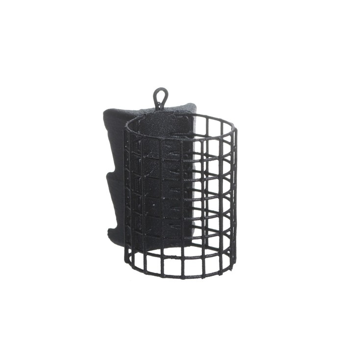 

Груз-кормушка металлическая X-FEEDER ME GRIP M GRID, цвет Matt Black, 100 г, 40 мл