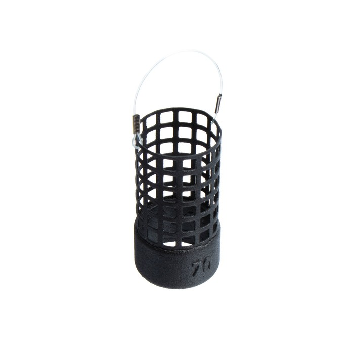 

Груз-кормушка металлическая X-FEEDER ME BULLET HAWK+ M PERFO, цвет Matt Black, 70 г, 45 мл