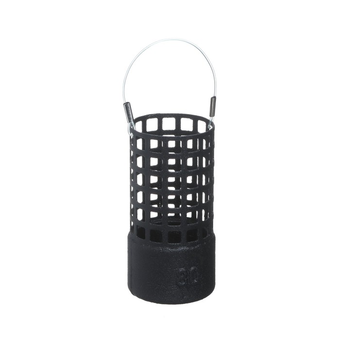 

Груз-кормушка металлическая X-FEEDER ME BULLET HAWK+ M PERFO, цвет Matt Black, 80 г, 45 мл
