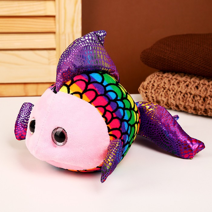 Мягкая игрушка «Рыбка», 12 см, цвета МИКС мягкая игрушка лама 35 см цвета микс