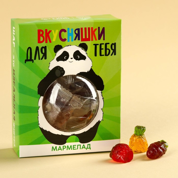 Мармелад «Вкусняшки», вкус: ананас, клубника, виноград, 100 г. мороженое предвкушение вишня ананас мармелад 180 г